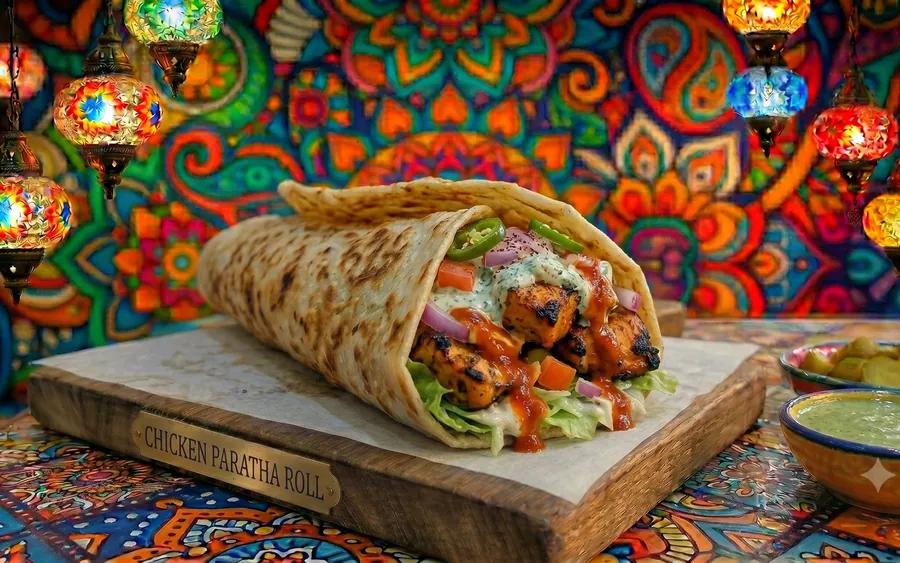 Chicken Paratha Roll